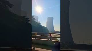 Ruppur Nuclear Power Plant viralvideo naturebangladesh travel world [upl. by Airdnax]