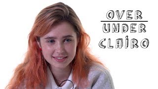 Clairo Rates Hilary Duff Criss Angel and Peppa Pig  OverUnder  Pitchfork [upl. by Oirevlis]