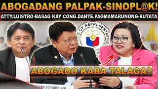 KAKAPASOK LANGLuistroSinoplak Ni CongDante KapalPkan Pinamukha LegalidadampDueProcessIsinampal [upl. by Annua680]