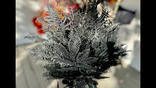 Grab some faux greenery for a spooky witchs broom Heres the super simple tutorial [upl. by Alida]