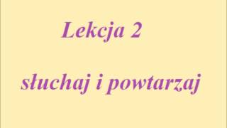 Niemiecki dla początkujących  Lekcja 2 [upl. by Eatnhoj]