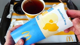 McDonalds Breakfast  How To Order From Your Mobile  Omelette Wrap At McDonalds Malaysia [upl. by Boardman844]