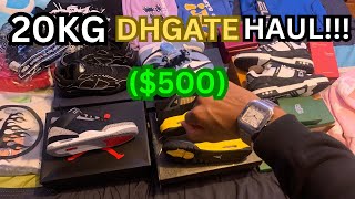 CRAZY BUDGET 20KG DHGATE HAUL [upl. by Ahseim788]