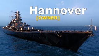 World of WarShips Hannover  3 Kills 333K Damage [upl. by Homans]