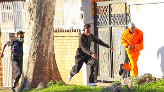 Escape From Prison Prank In South Africa  joker pranks latest 2024 [upl. by Hsak348]