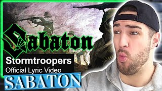 SABATON  Stormtroopers Official Lyric Video║REACTION [upl. by Morril]