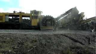 Loram Ballast Cleaner BC11 [upl. by Aniar719]