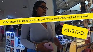 Mom leaves twins Home Alone to sell her cookies at the mall Does not turn out well [upl. by Gross]