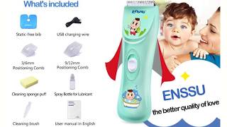 Enssu Baby Hair Clipper [upl. by Madancy]