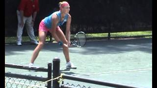 Yanina Wickmayer vs Yaroslava Shvedova Charleston 2012 [upl. by Oiramaj]