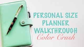 Personal Planner SetUp  Websters Pages Color Crush [upl. by Darum464]