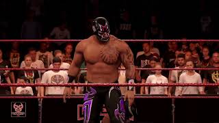 WWE 2K24 Lucha Underground Match Black Taurus VS Mil Muertes [upl. by Gilmore]