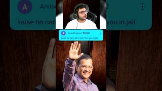 KEJRIWAL SUPERCHAT TO CARRYMINATI carryminati shorts arvindkejriwal kejriwal jail [upl. by Eittik]