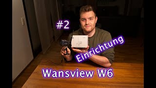 Wansview W6  Outdoor FullHD 1080p Kamera  Einrichtung und kurzer Test [upl. by Ela459]