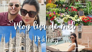 VLOG ITÁLIA  Eurotrip de lua de mel [upl. by Ylluz]