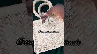 I REVAMPED MY RAFFIA BAG TO THIS🔥PLEASE WATCH TO THE END🙌 [upl. by Annohs900]