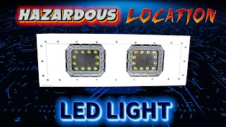 Explosion Proof Paint Booth LED Low Profile Troffer Light  2x4 LayIn [upl. by Lletnahs]