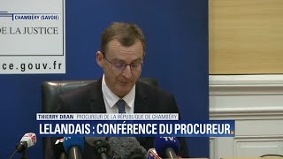 Nordahl Lelandais en examen pour l’assassinat d’Arthur Noyer la conférence de presse du procureur [upl. by Shamma298]