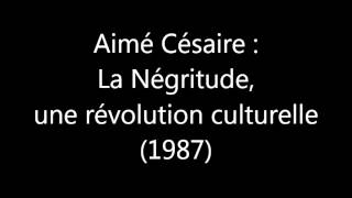 Aimé Césaire  la Négritude une révolution culturelle 1987 [upl. by Summers59]