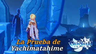 Genshin Impact Gameplay  La Prueba de Yachimatahime en Español [upl. by Akinirt]