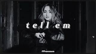 Tell Em  Slowed amp Reverb  Sabrina Carpenter [upl. by Esmerolda176]