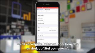 iPhone resetten iOS  Slimme tips  Mobielnl [upl. by Enyamert138]