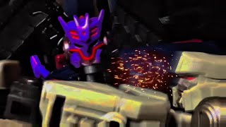 Transformers One Optimus Prime and Megatronus Vs Megatron StopMotion comedy [upl. by Berl589]