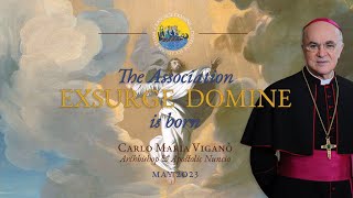 THE EXSURGE DOMINE ASSOCIATION IS BORN  Video in English [upl. by Changaris]