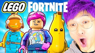 LANKYBOX Playing LEGO FORTNITE FINAL BOSS GAME PLAY [upl. by Baras]