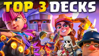 TOP 3 BEST DECKS AFTER THE UPDATE 🏆 [upl. by Naujak]