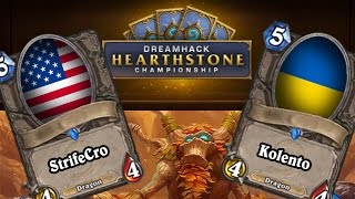 StrifeCro vs Kolento  Demi finale  DreamHack Winter Hearthstone World Championship 2014  FR [upl. by Verada]