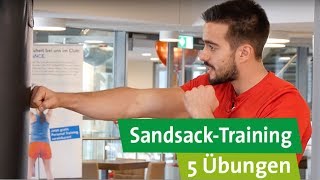 5 Sandsack Übungen für ein effektives Workout [upl. by Gabriele]