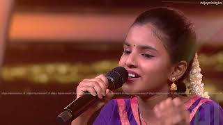 Nenjinile Nenjinile Song by ShreyaSen 😍 SuperSingerJunior [upl. by Alegnat]