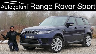 Range Rover Sport P400e PluginHybrid PHEV FULL REVIEW 2019  Autogefühl [upl. by Leik]