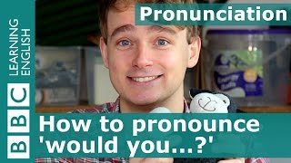 Pronunciation How to pronounce would you [upl. by Nidorf499]