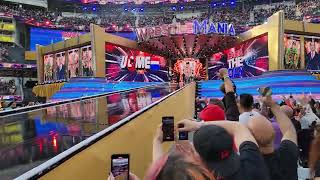 John Cena Wrestlemania Entrance wwe wrestlemania johncena sofistadium [upl. by Einwahr]