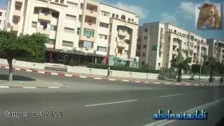 tangermaroc  oct 2011 مدخل طنجة من جهة الرباط HD [upl. by Niehaus]