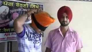 Turban Tying  Manjeet Singh Ferozepuria  Full Official video 9463595040 9463595040 [upl. by Fai985]