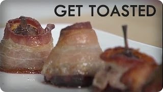 Mission Figs Wrapped in Bacon  GET TOASTED with Eric Ripert  Reserve Channel [upl. by Chamberlain]