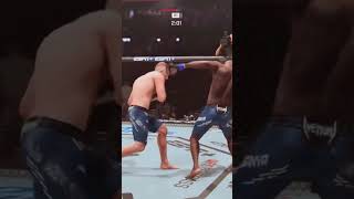 Insane Israel Adesanya KO ufc mma gaming xbox [upl. by Etnovahs]