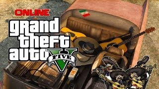 GTA V Online  Consigue el quotMariachi Mexicanoquot Auto Raro [upl. by Bathelda]