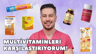 Multivitaminleri Karşılaştırıyorum 💊 [upl. by Cran]