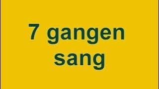 7 gangen sang  gangetabellen sanger [upl. by Orlina]