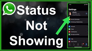 WhatsApp Status Not Showing FIXED [upl. by Ledniahs]