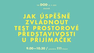 DOD FA 10 112023 Jak úspěšně zvládnout test prostorové představivosti [upl. by Revart755]