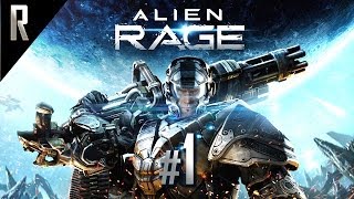 ◄ Alien Rage Walkthrough HD  Part 1 [upl. by Lunn101]