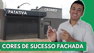 5 CORES DE SUCESSO PARA PINTAR A FACHADA DA CASA CORES TENDENCIA 2024  2025 [upl. by Vaden609]