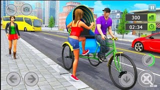 BMX Cycle Games  Taxi game bmx cycle game android minecraft trending [upl. by Ynatsed]