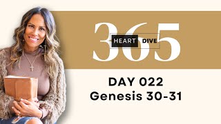 Day 022 Genesis 3031  Daily One Year Bible Study  Audio Bible Reading with Commentary [upl. by Nhaj]