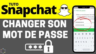 Changer son mot de passe Snapchat [upl. by Ecnarwal]